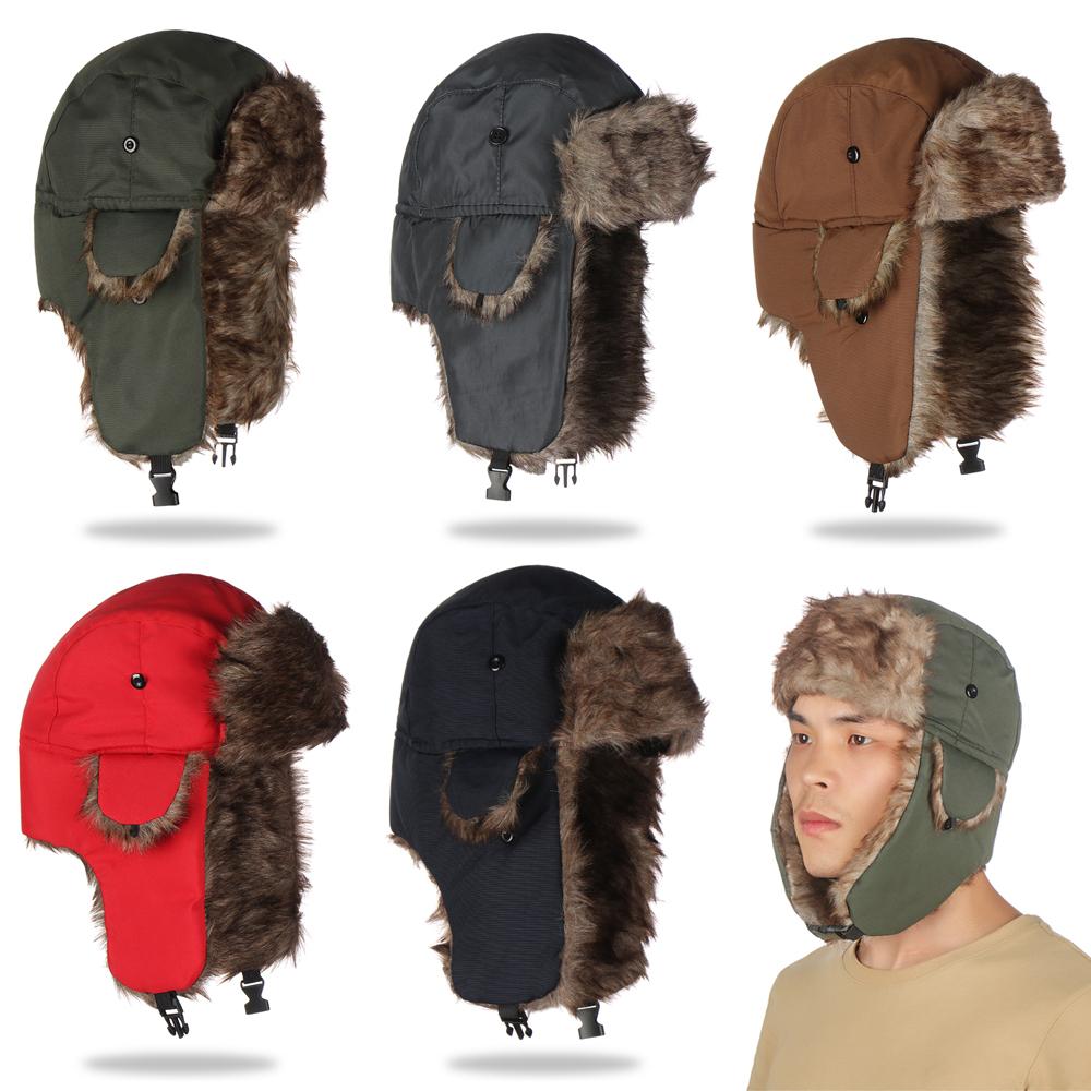 Winter Trapper Hat - Wysokiej jakości czapka zimowa z nausznikami,