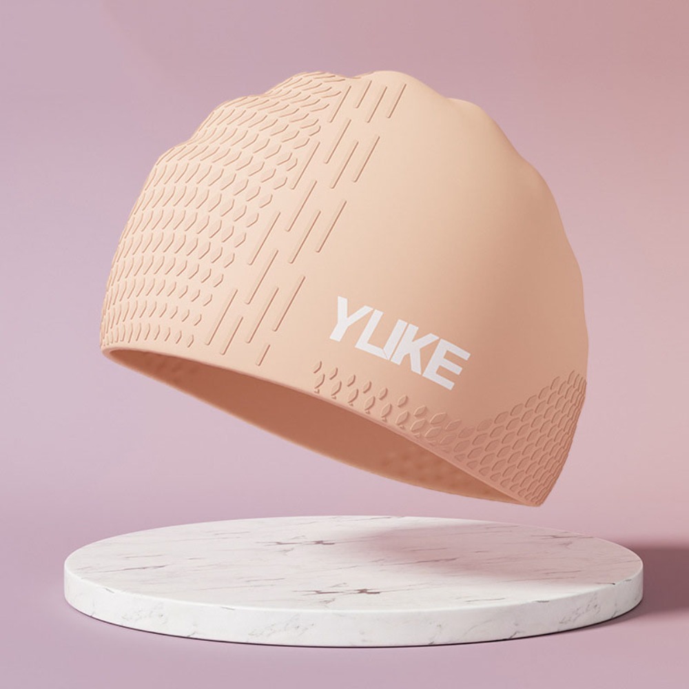 Swim Hat Silicone - Czapka pływacka w jednolitym kolorze, elastyczna,