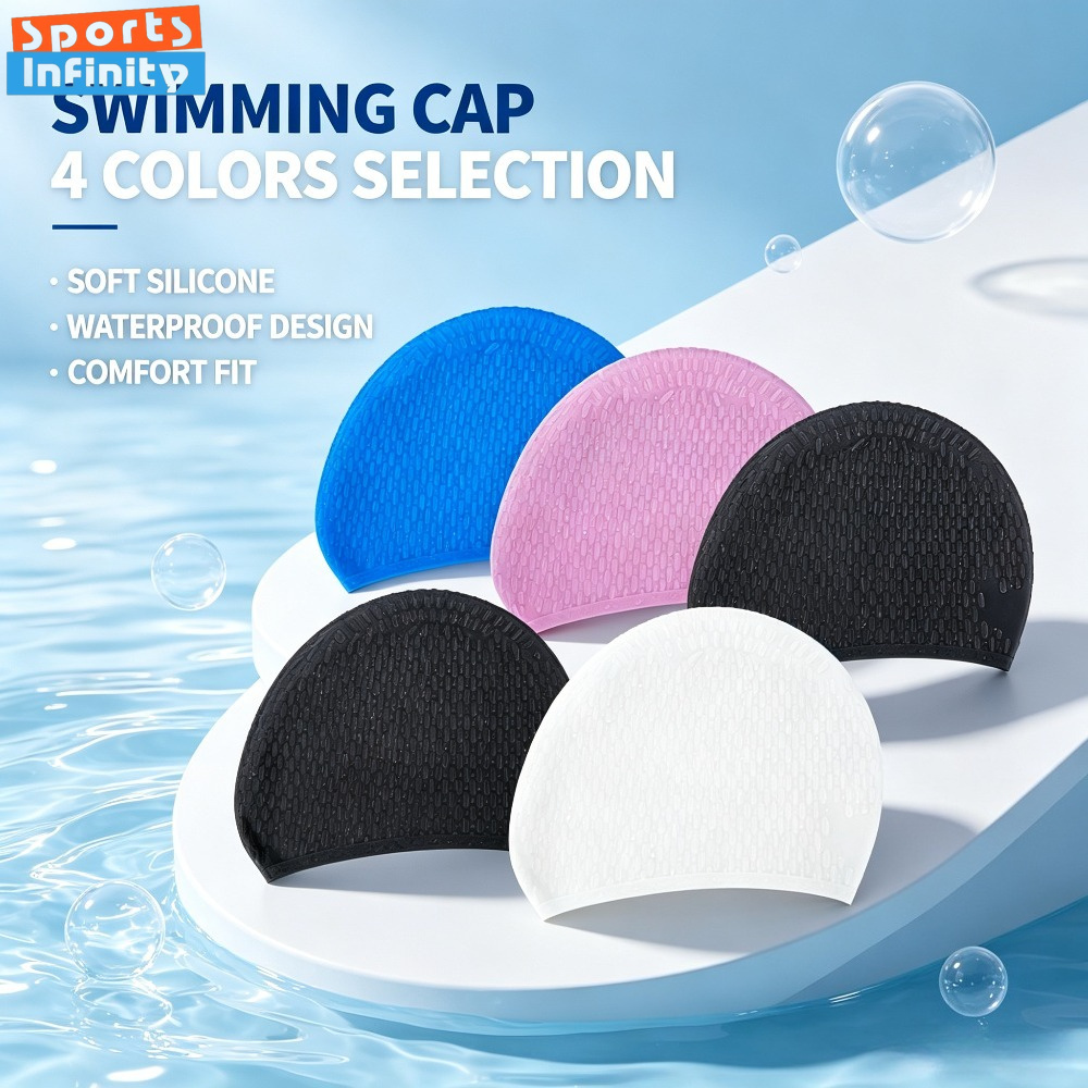 Swim Hat Silicone - Silikonowy czepek pływacki dla dorosłych, dla