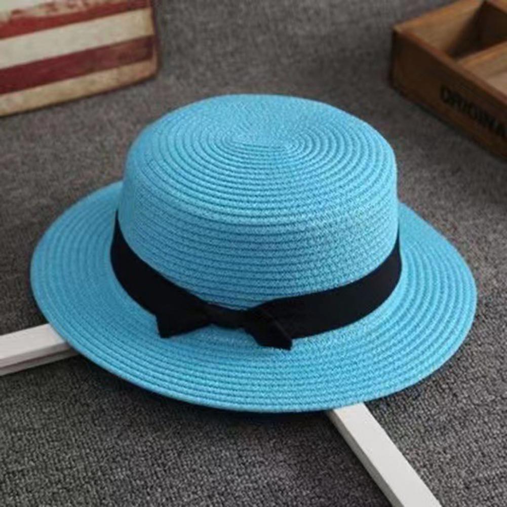 Sun Hat Wide Brim - Ręcznie tkany kapelusz słomkowy plażowy z