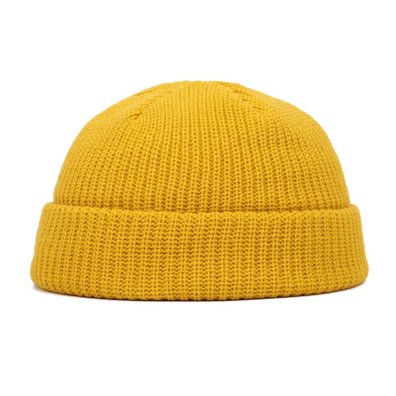 Zimowa, miękka, dziergana czap – Beanie Cuffed Knit recenzja i cena